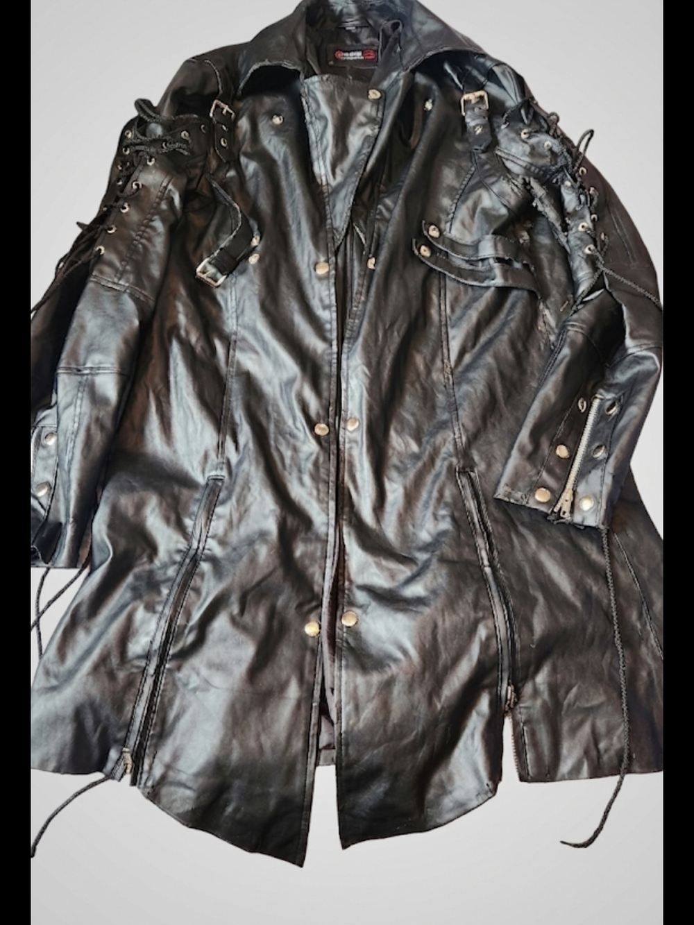 Distressed Steampunk Gothic Trench Coat - The Jasperz (Project Piece/Cosplay)